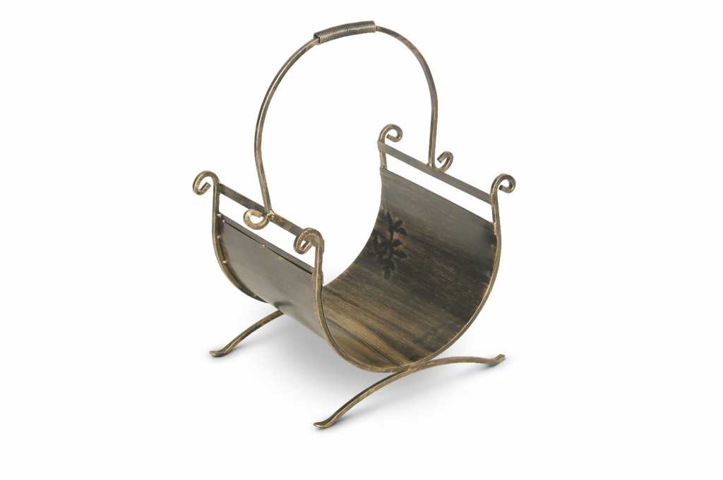 Markone HOLZKORB "K13" Goldfarben 49x37x69 cm, dekorativ, ästetisch, formschön