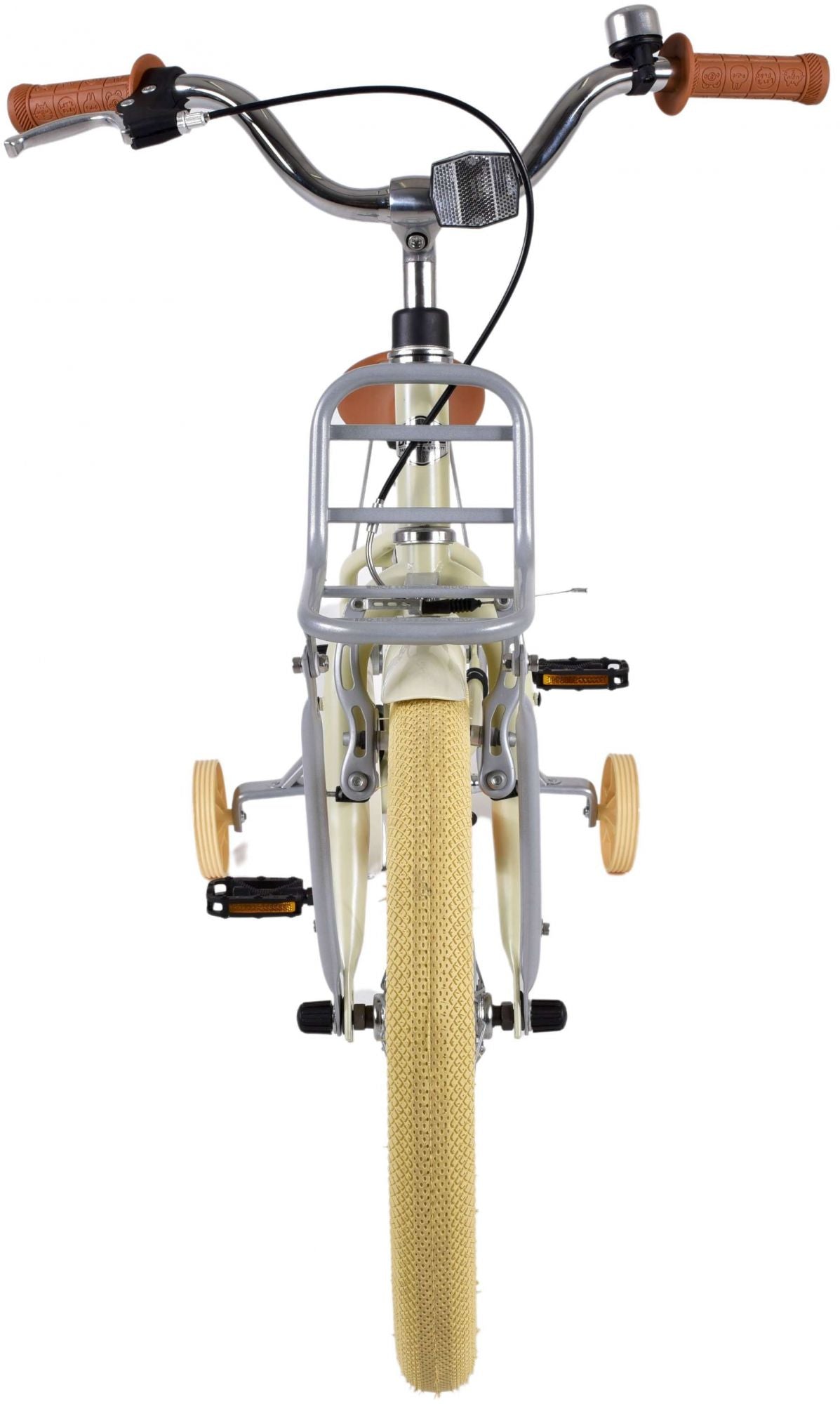 Volare Melody Kinderfahrrad - Mädchen - 18 Zoll - Sand - Prime Collection
