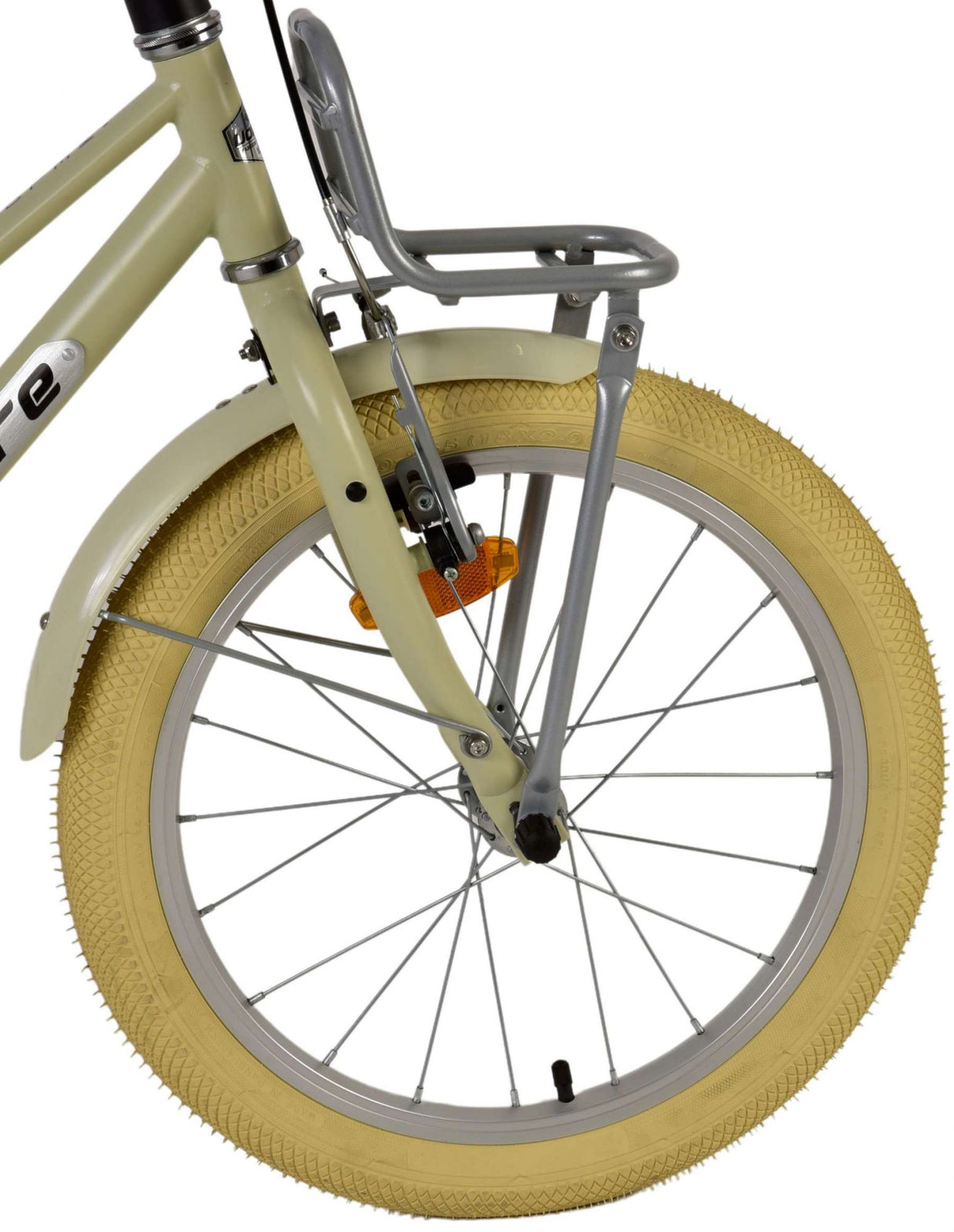 Volare Melody Kinderfahrrad - Mädchen - 18 Zoll - Sand - Prime Collection