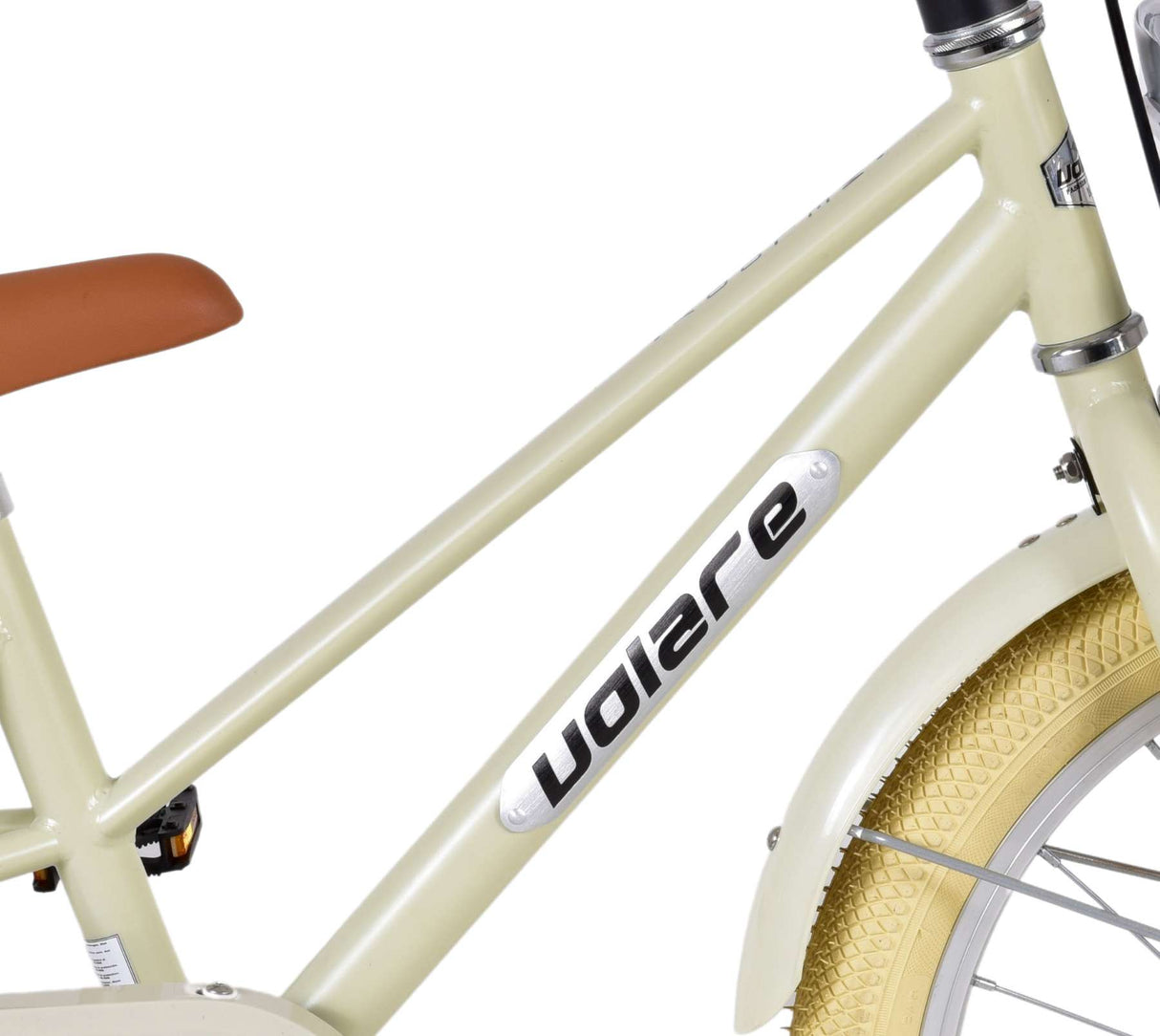 Volare Melody Kinderfahrrad - Mädchen - 18 Zoll - Sand - Prime Collection