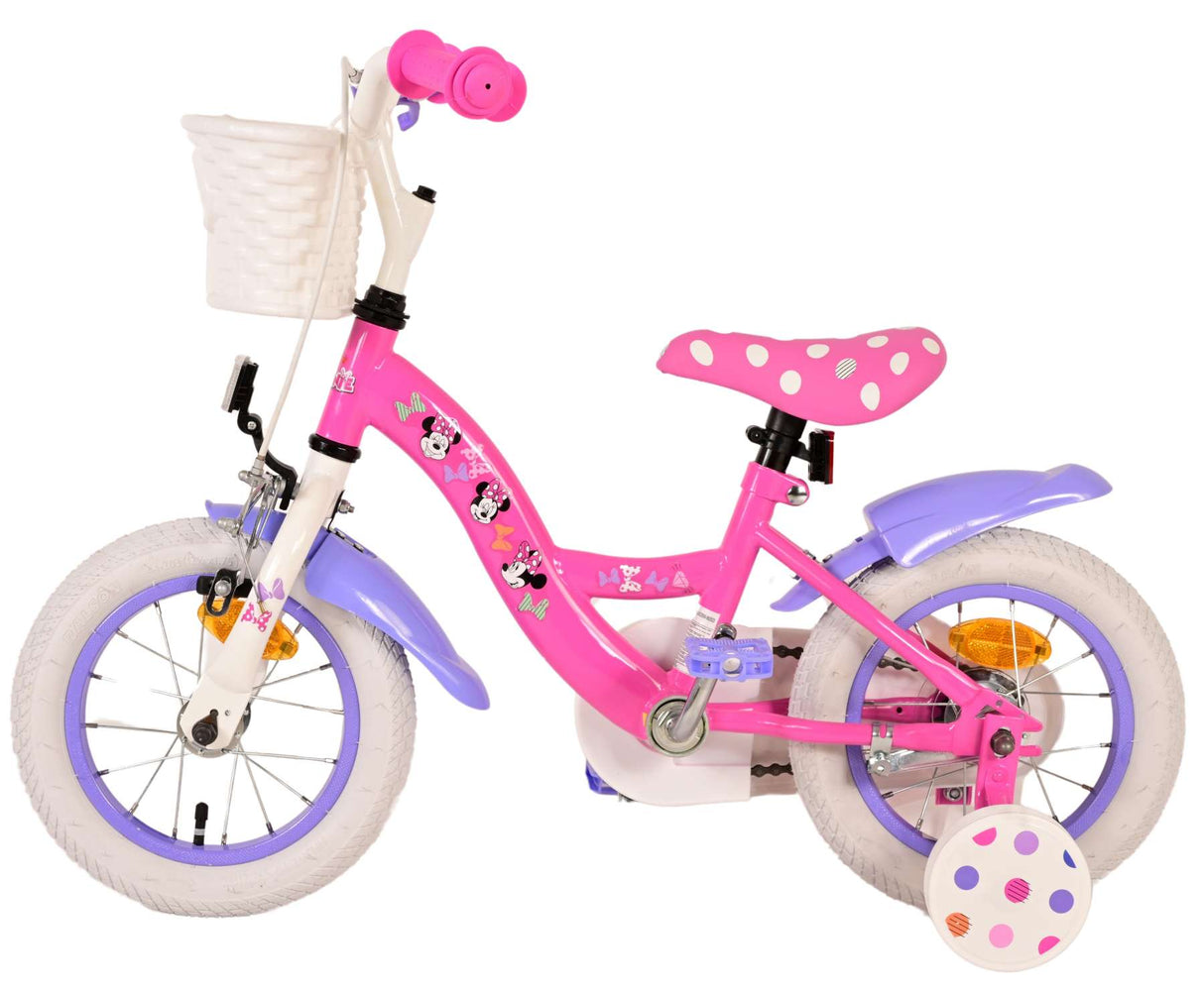 Volare Minnie Kinderfahrrad - Mädchen - 12 Zoll - Rosa