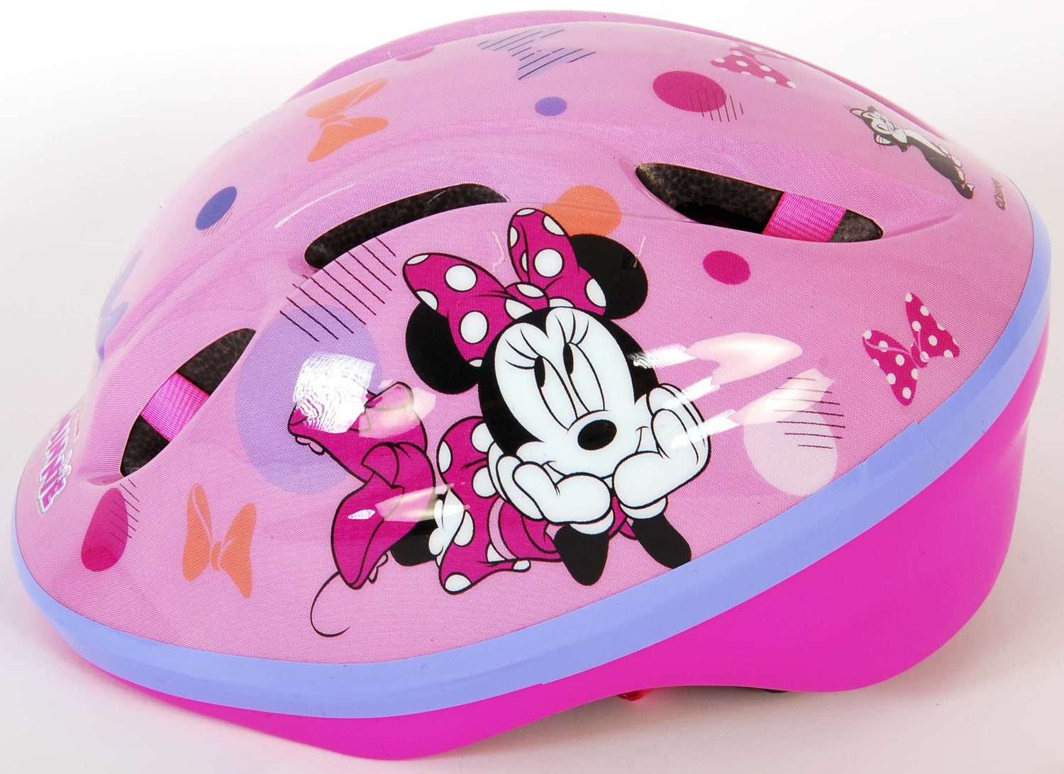 Volare Disney Minnie Bow-Tique Helm - TÜV/GS geprüft, Kopfumfang 52-56 cm, perfekter Schutz für kleine Abenteurer!