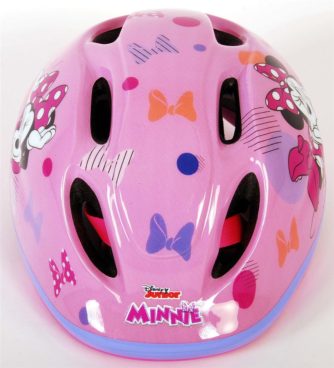 Volare Disney Minnie Bow-Tique Helm - TÜV/GS geprüft, Kopfumfang 52-56 cm, perfekter Schutz für kleine Abenteurer!