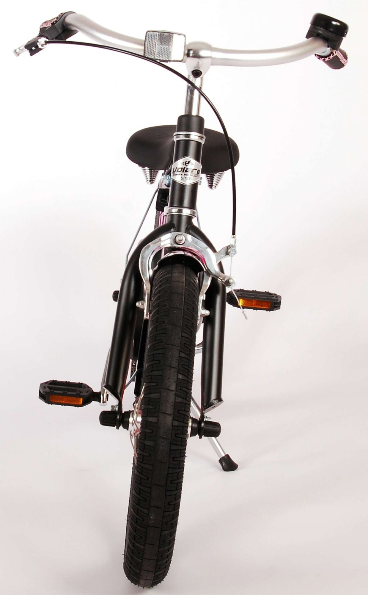 Volare Miracle Cruiser Kinderfahrrad - Mädchen - 16 Zoll - Mattschwarz - Prime Collection