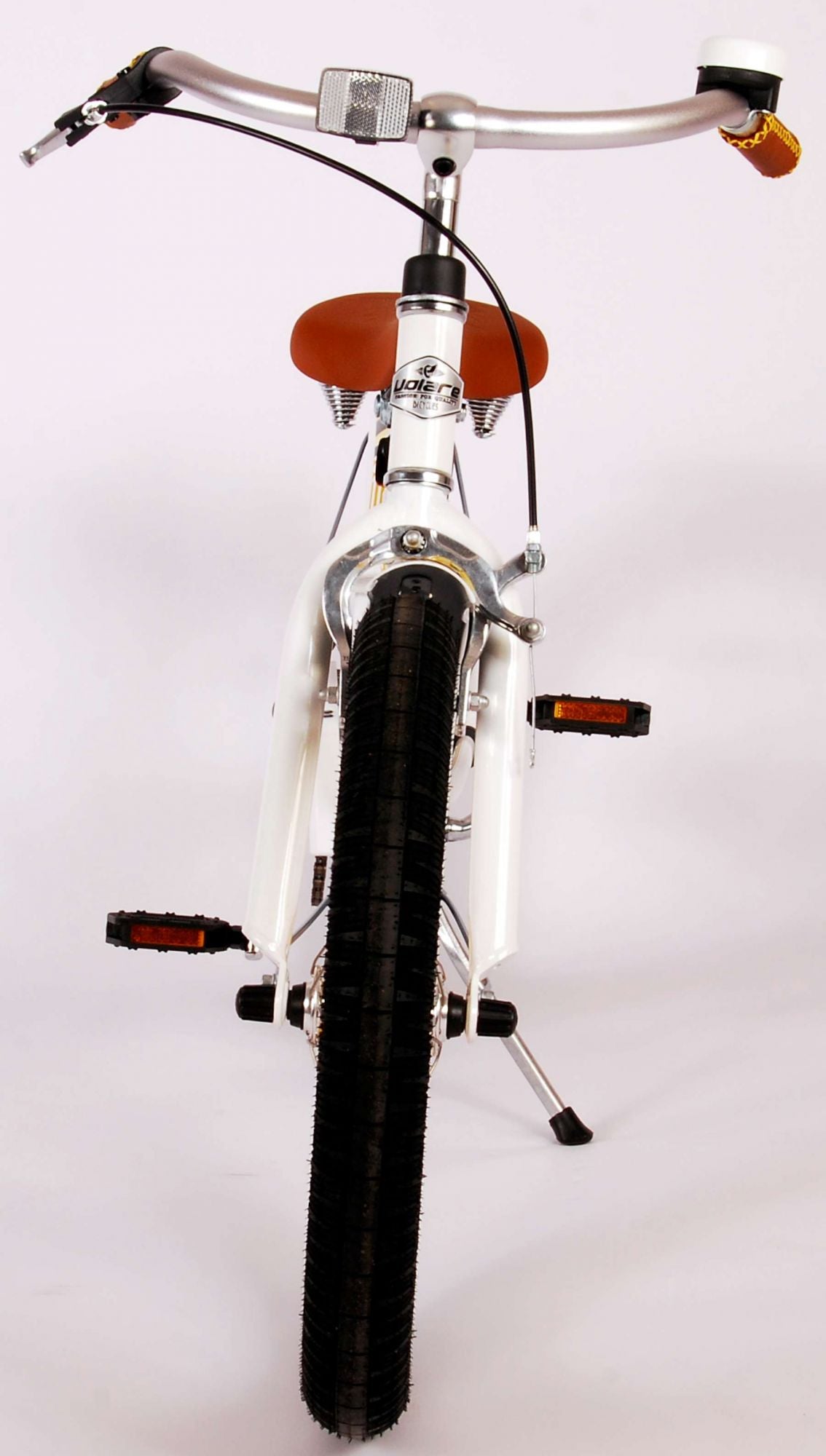 Volare Miracle Cruiser Kinderfahrrad - Mädchen - 18 Zoll - Weiß - Prime Collection
