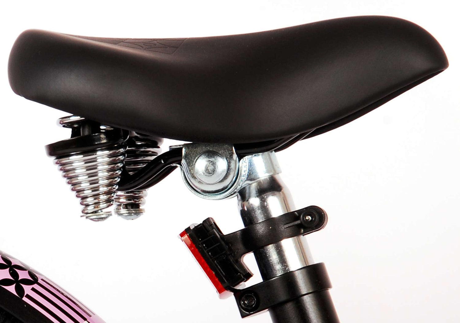 Volare Miracle Cruiser Kinderfahrrad - Mädchen - 18 Zoll - Mattschwarz - Prime Collection