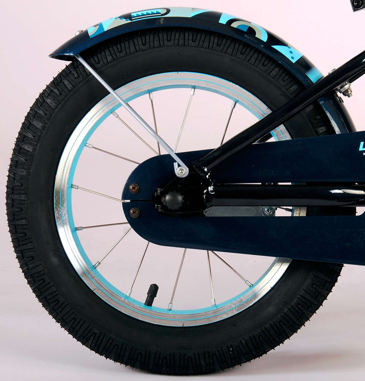Volare Miracle Cruiser Kinderfahrrad - Jungen - 14 Zoll - Matte Blau - Prime Collection