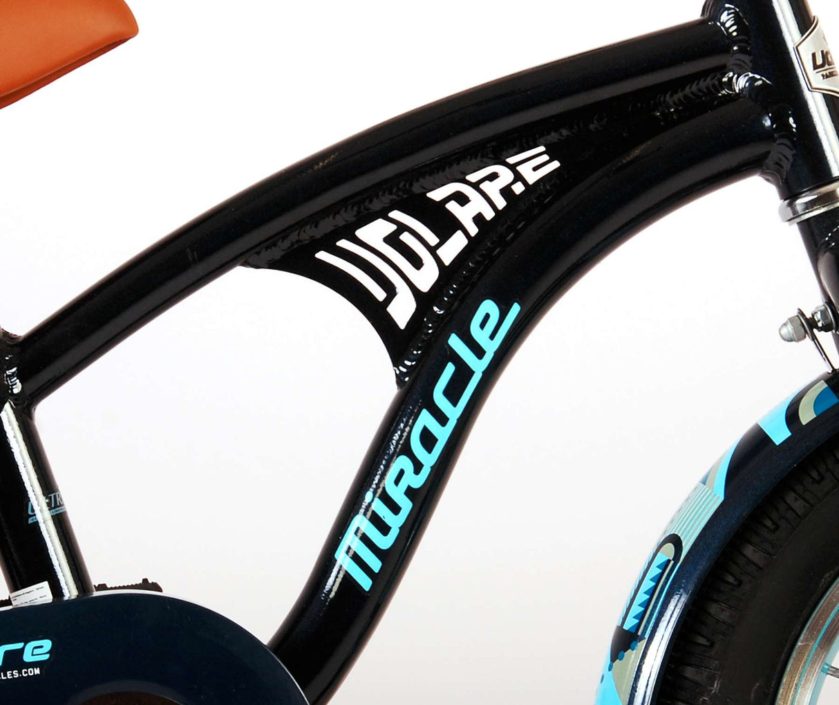 Volare Miracle Cruiser Kinderfahrrad - Jungen - 14 Zoll - Matte Blau - Prime Collection