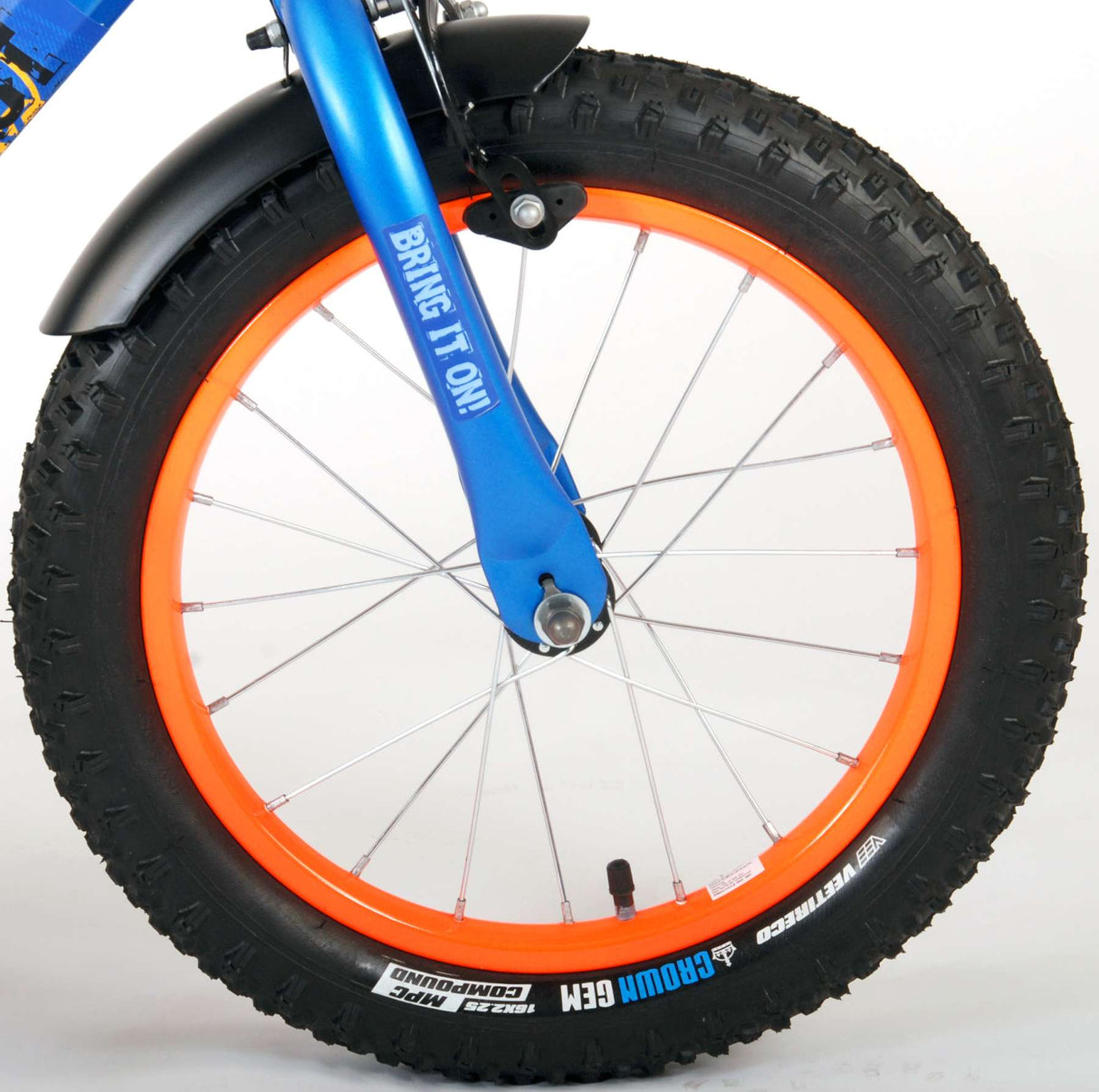 Volare NERF 16-Zoll-Bike Satinblau - Sicherheit, Komfort und Spaß für Ihr Kind!