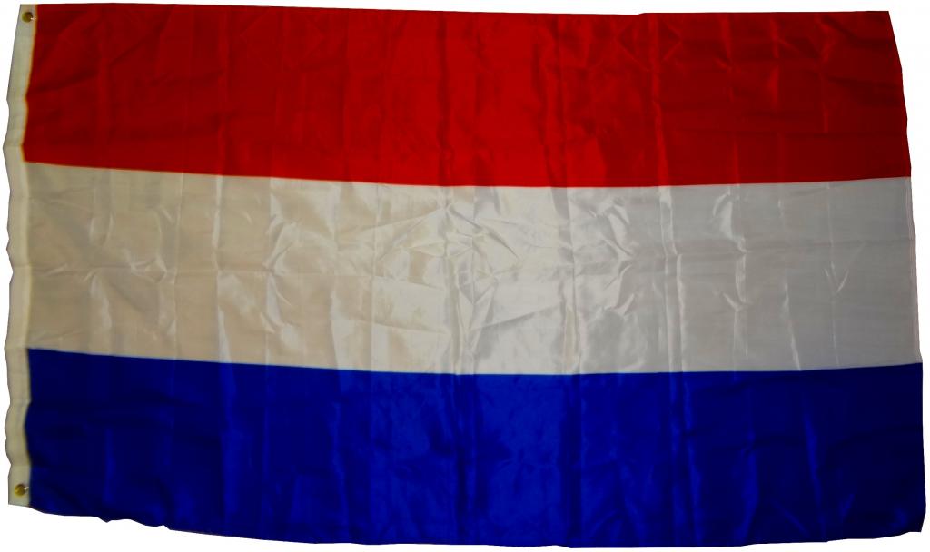 XXL Flagge Holland / Niederlande 250 x 150 cm Fahne mit 3 Ösen 100g/m² Stoffgewicht