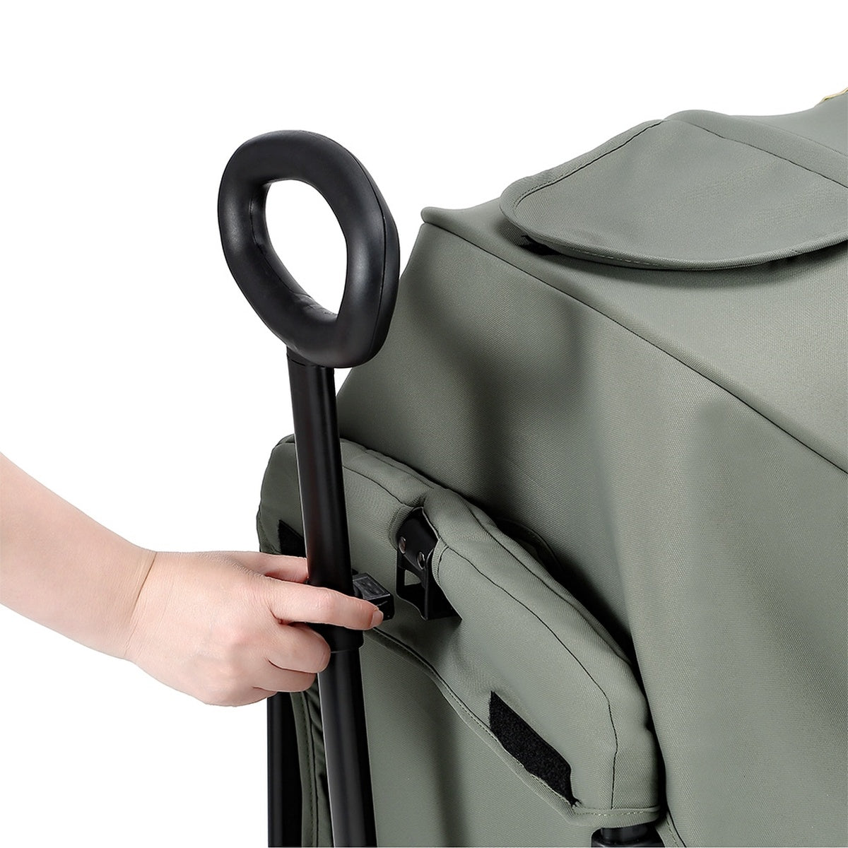 BabyTrold Adventure Bollerwagen für Kinder 2-Sitzer faltbar mit XXL-Verdeck