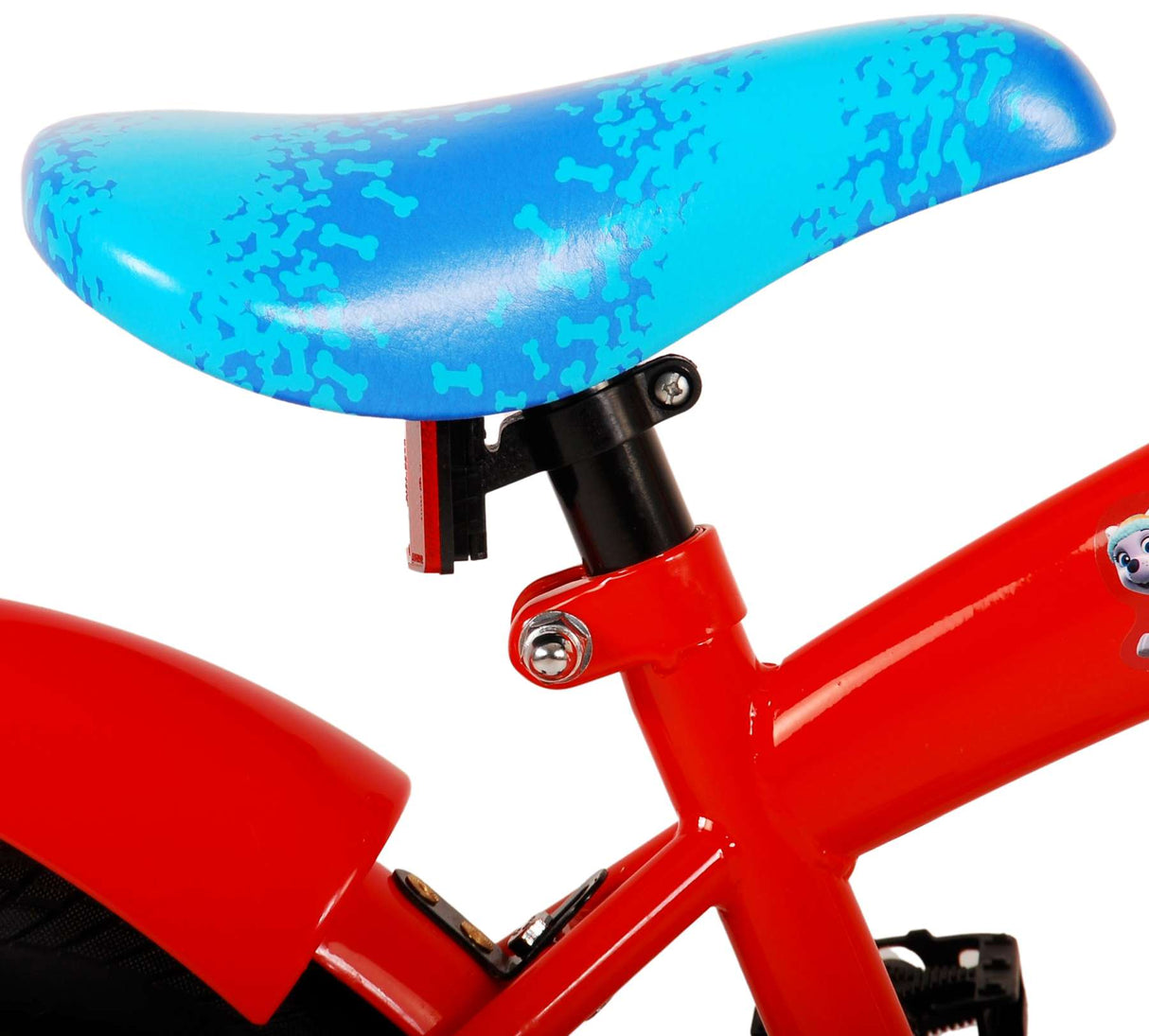 Volare Paw Patrol Kinderfahrrad - Jungen - 12 Zoll - Rot / Blau