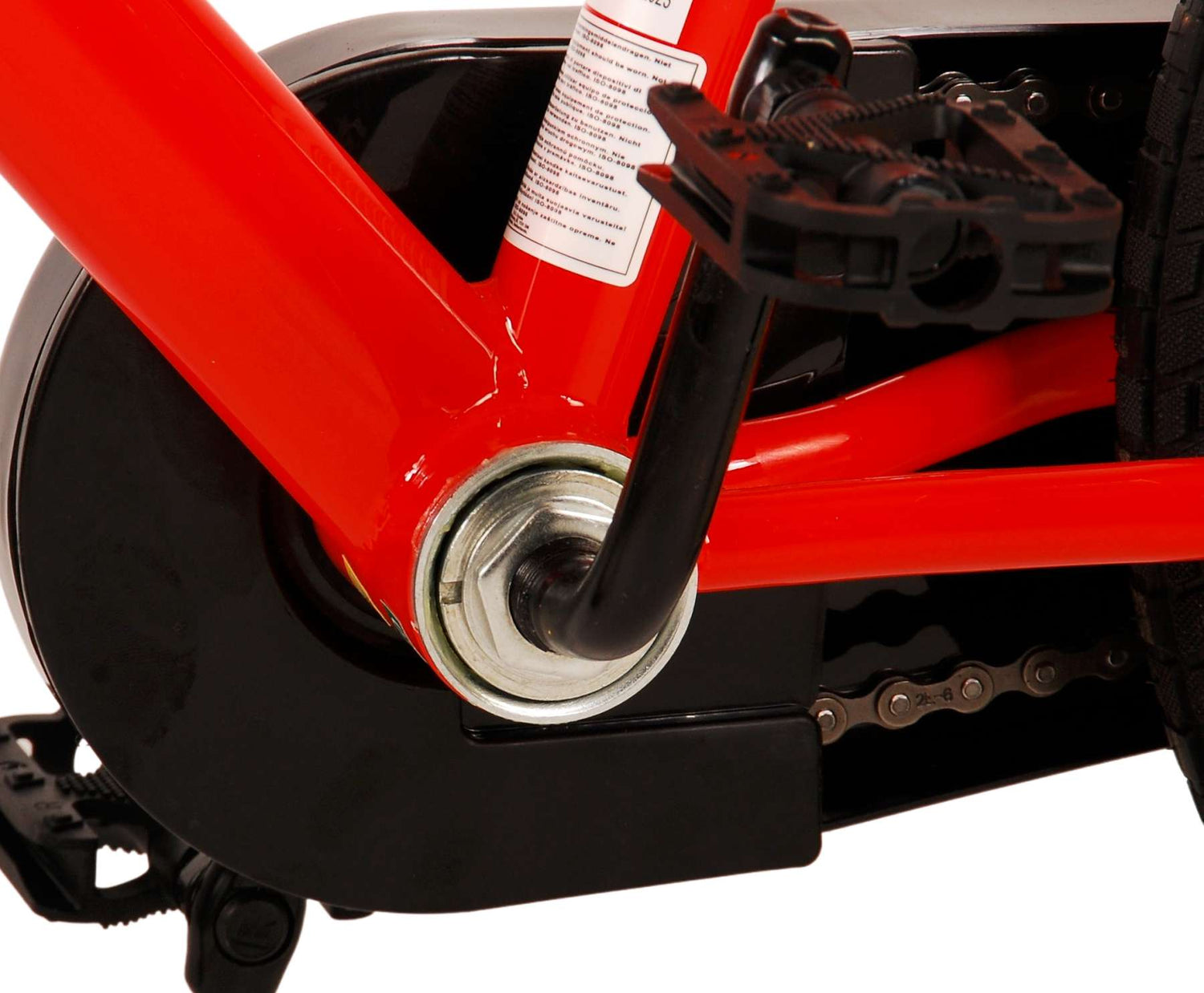 Paw Patrol Kinderfahrrad - Jungen - 16 Zoll - Rot Blau