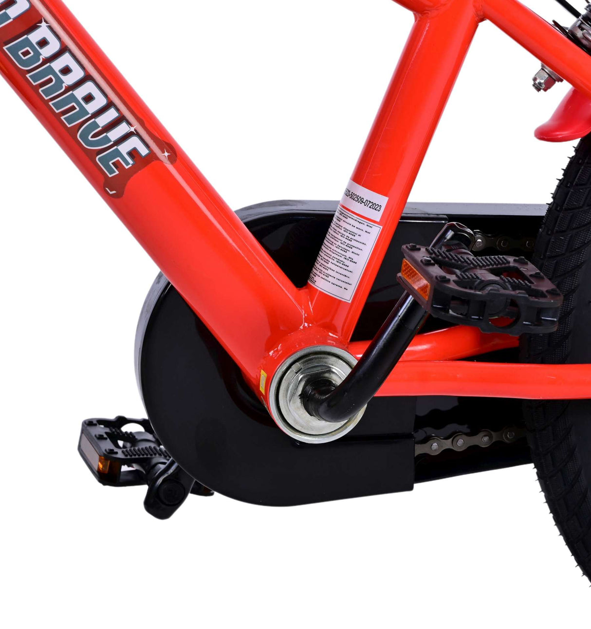 Volare Paw Patrol 16-Zoll-Kinderfahrrad Rot mit zwei Handbremsen - Sicherheit und Komfort in einem hochwertigen Design