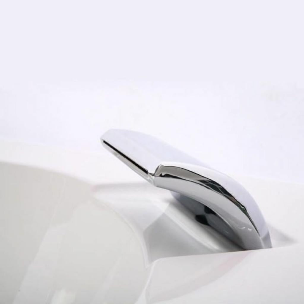 PureHaven Whirlpool 182x90cm Heizung Reinigungsprogramm & Lichttherapie Wasserfall Bluetooth-fähiges Soundsystem