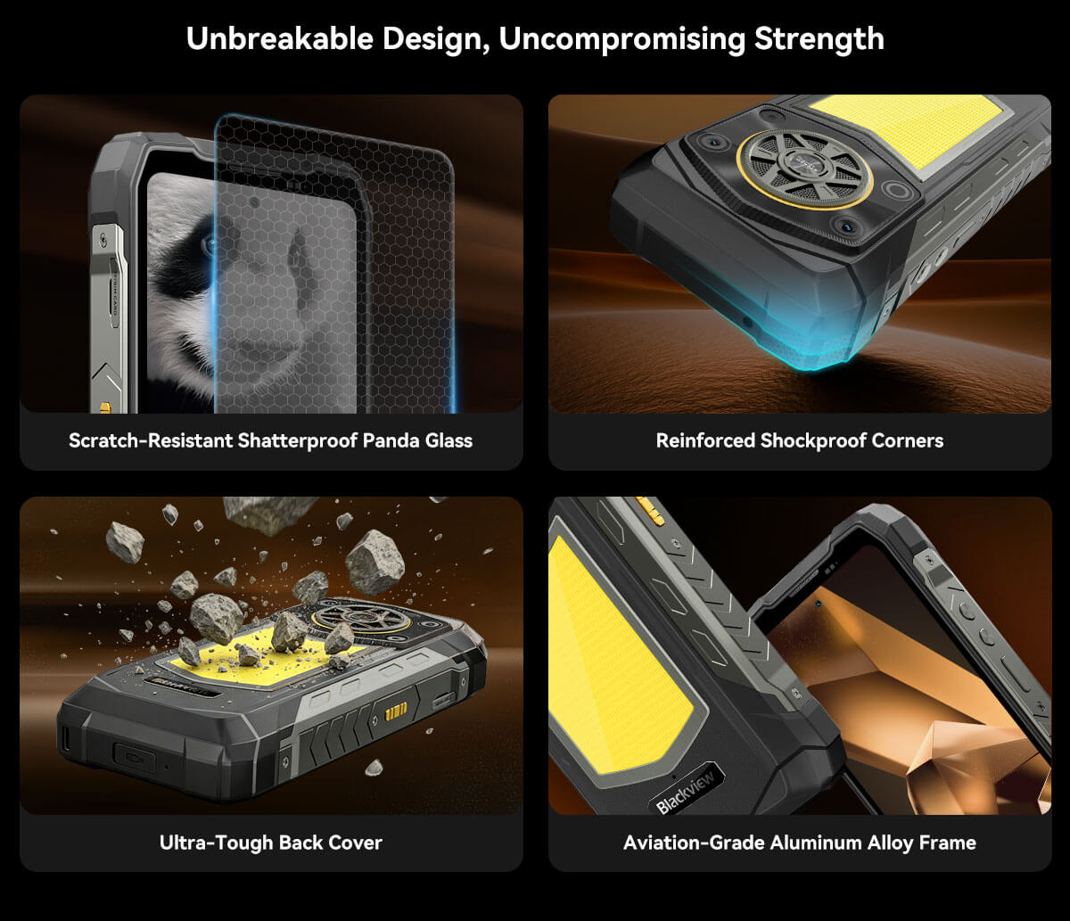 Robustheit des Blackview Rock 5 Rugged Smartphones