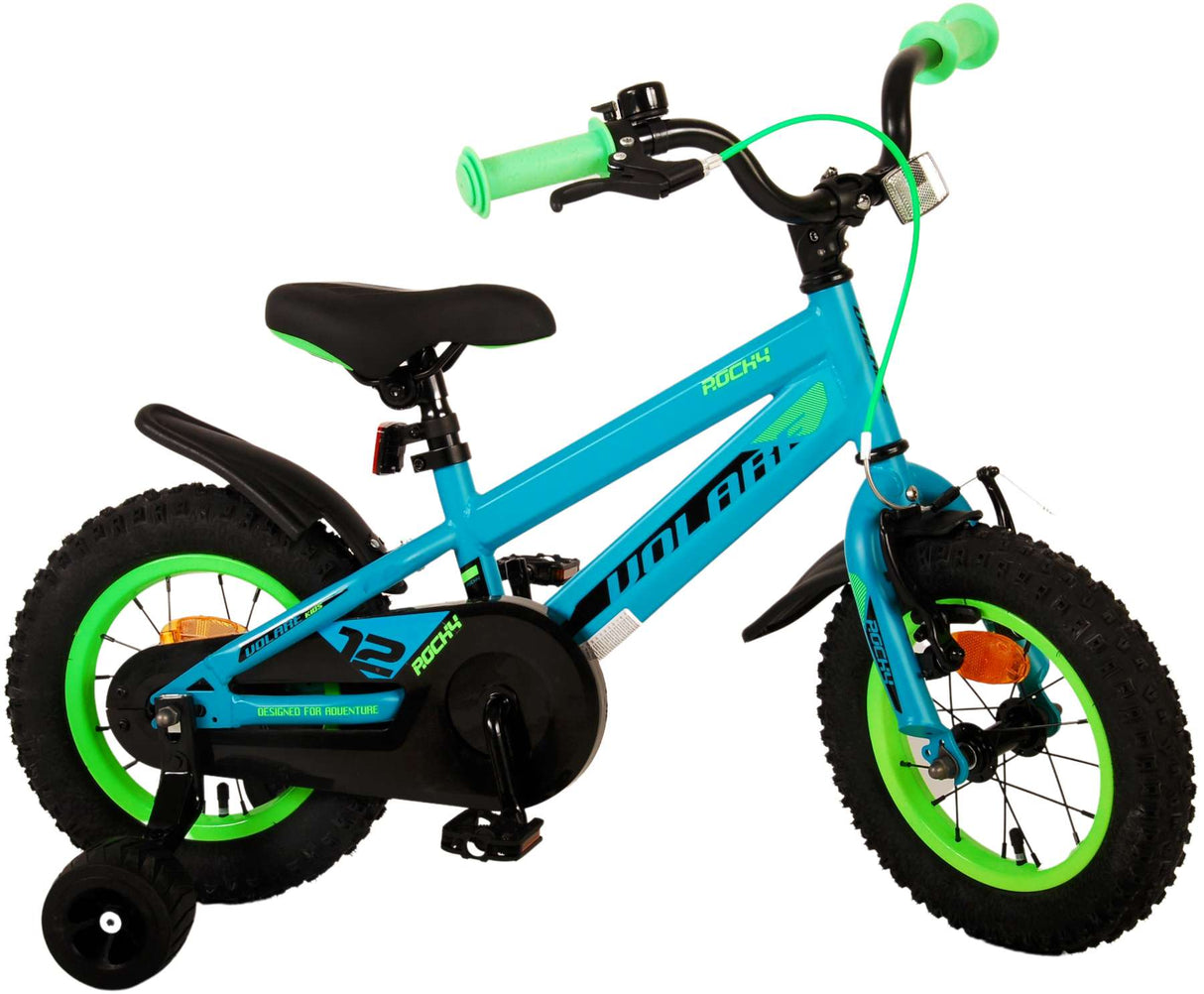 Volare Rocky Kinderfahrrad - Jungen - 12 Zoll - Grün