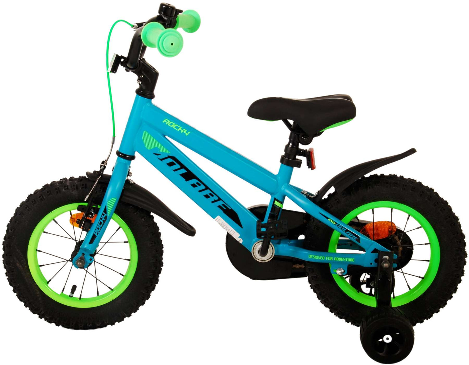 Volare Rocky Kinderfahrrad - Jungen - 12 Zoll - Grün
