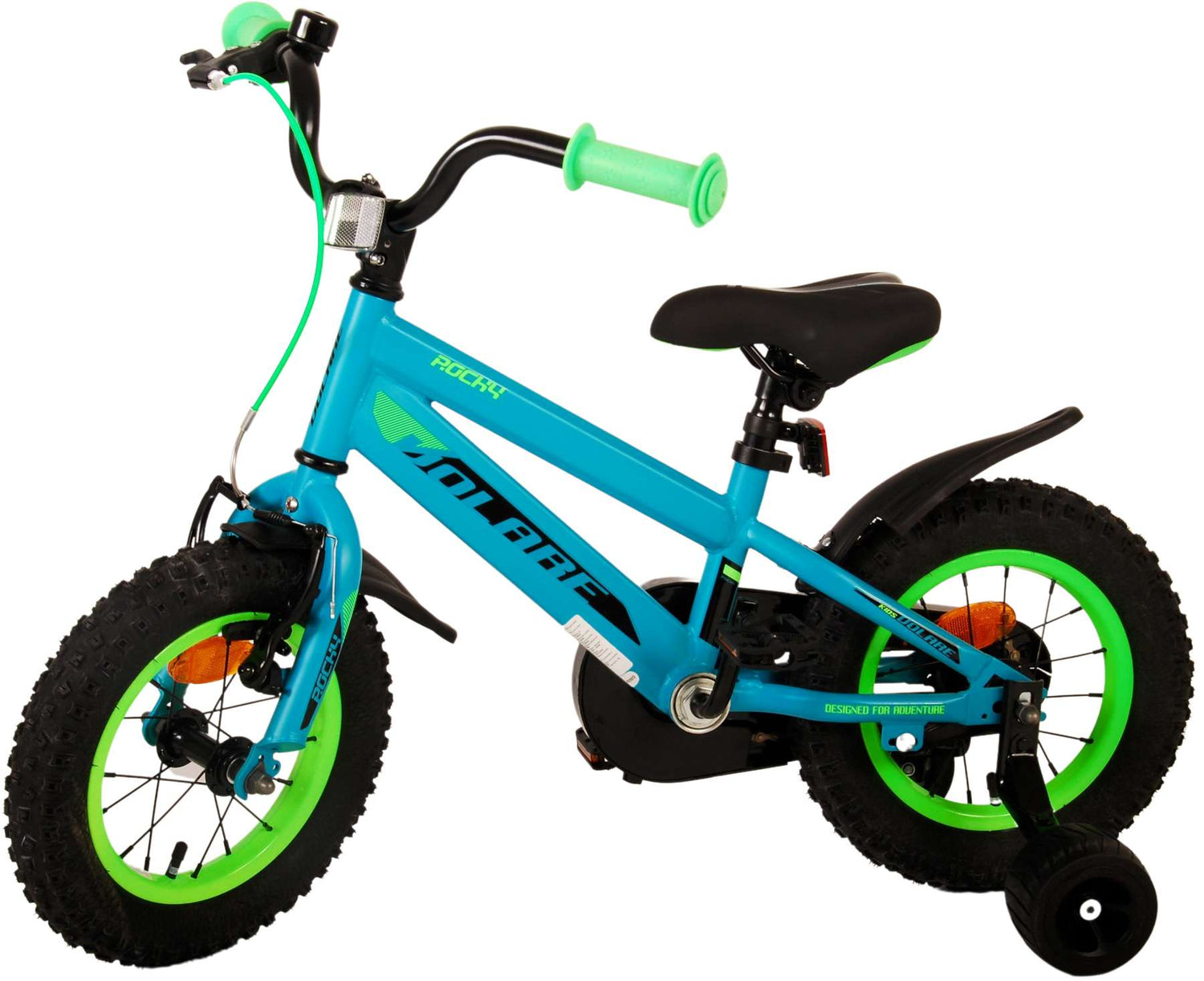 Volare Rocky Kinderfahrrad - Jungen - 12 Zoll - Grün