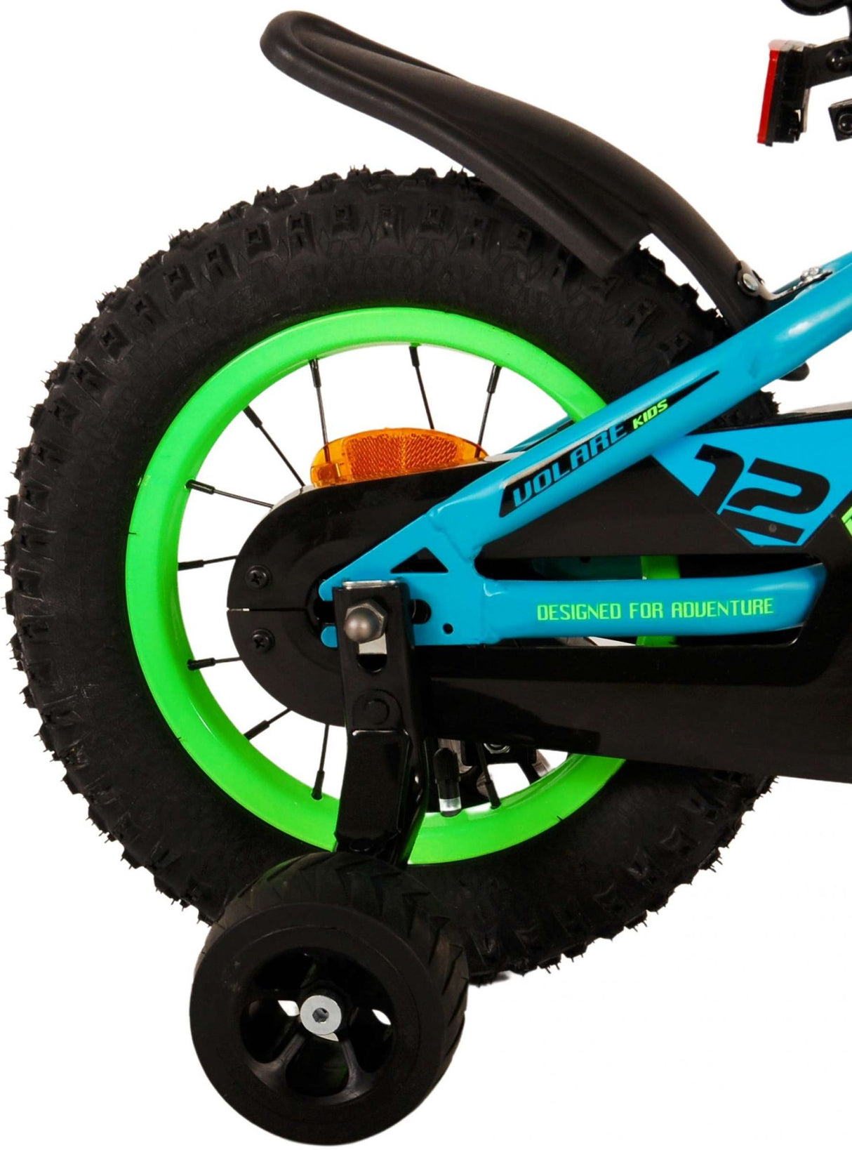 Volare Rocky Kinderfahrrad - Jungen - 12 Zoll - Grün