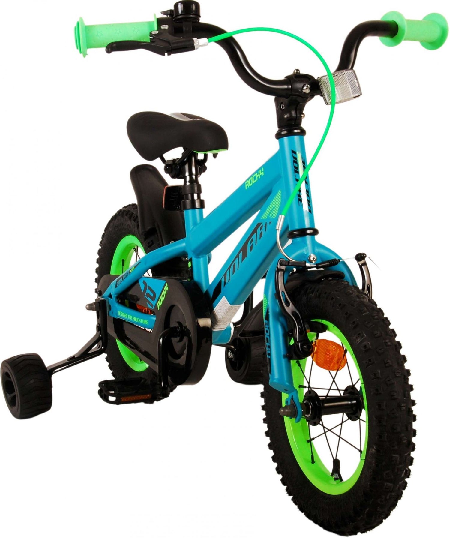 Volare Rocky Kinderfahrrad - Jungen - 12 Zoll - Grün