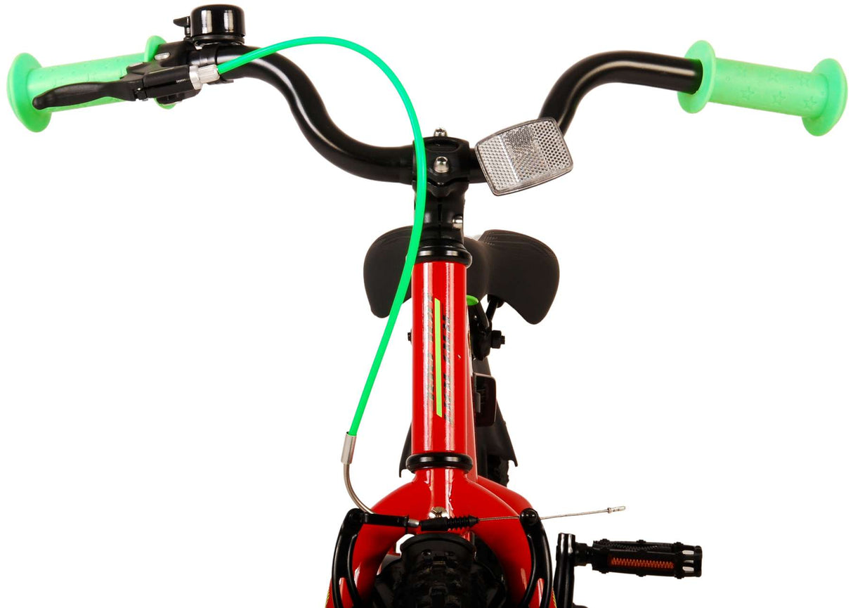 Volare Rocky Kinderfahrrad - Jungen - 12 Zoll - Rot