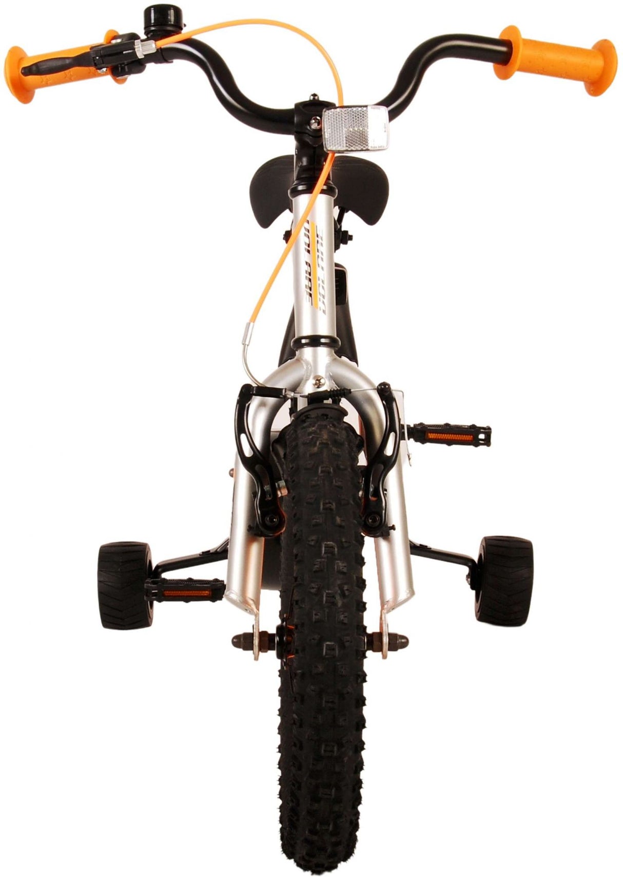 Volare Rocky Kinderfahrrad - Jungen - 14 Zoll - Grau