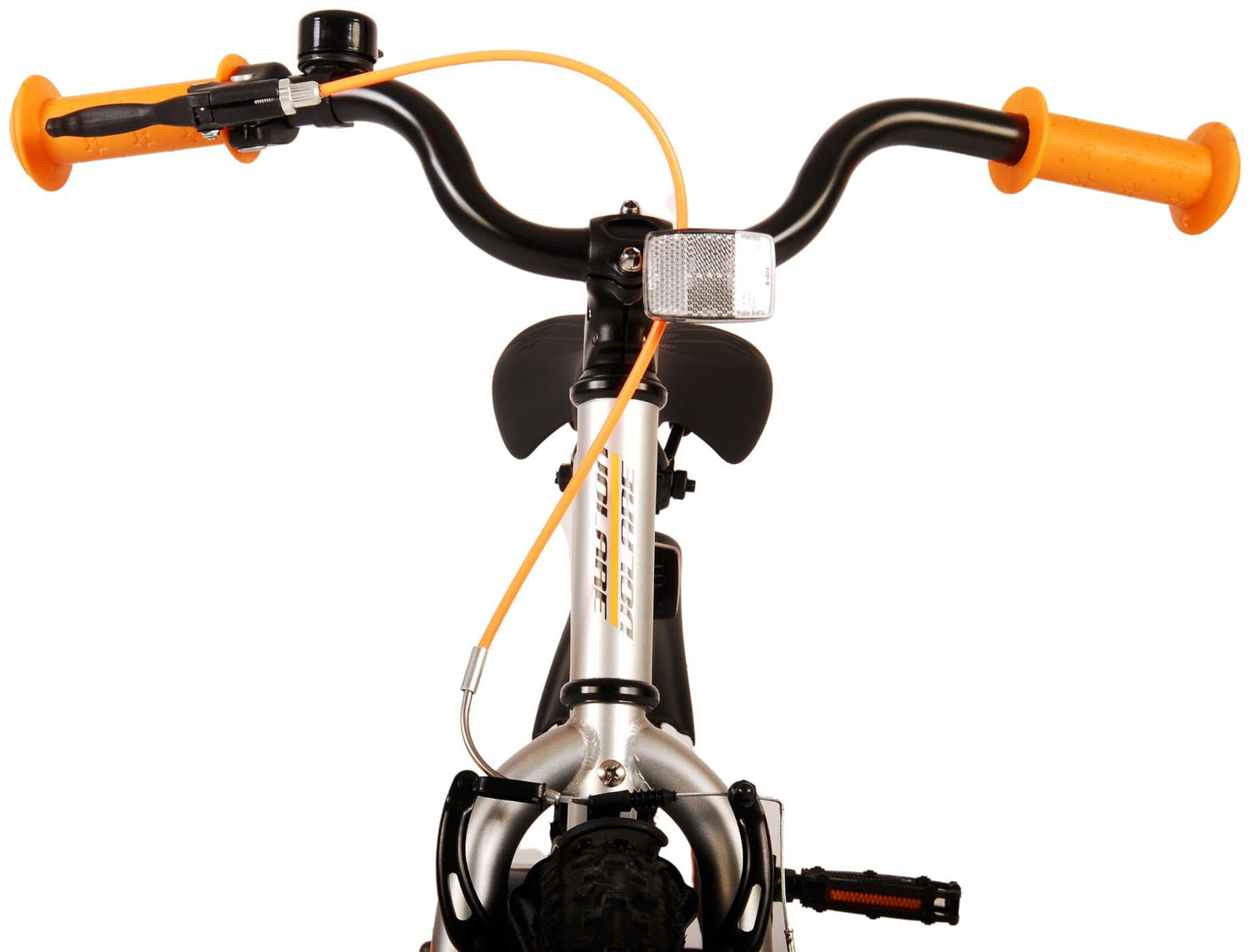 Volare Rocky Kinderfahrrad - Jungen - 14 Zoll - Grau