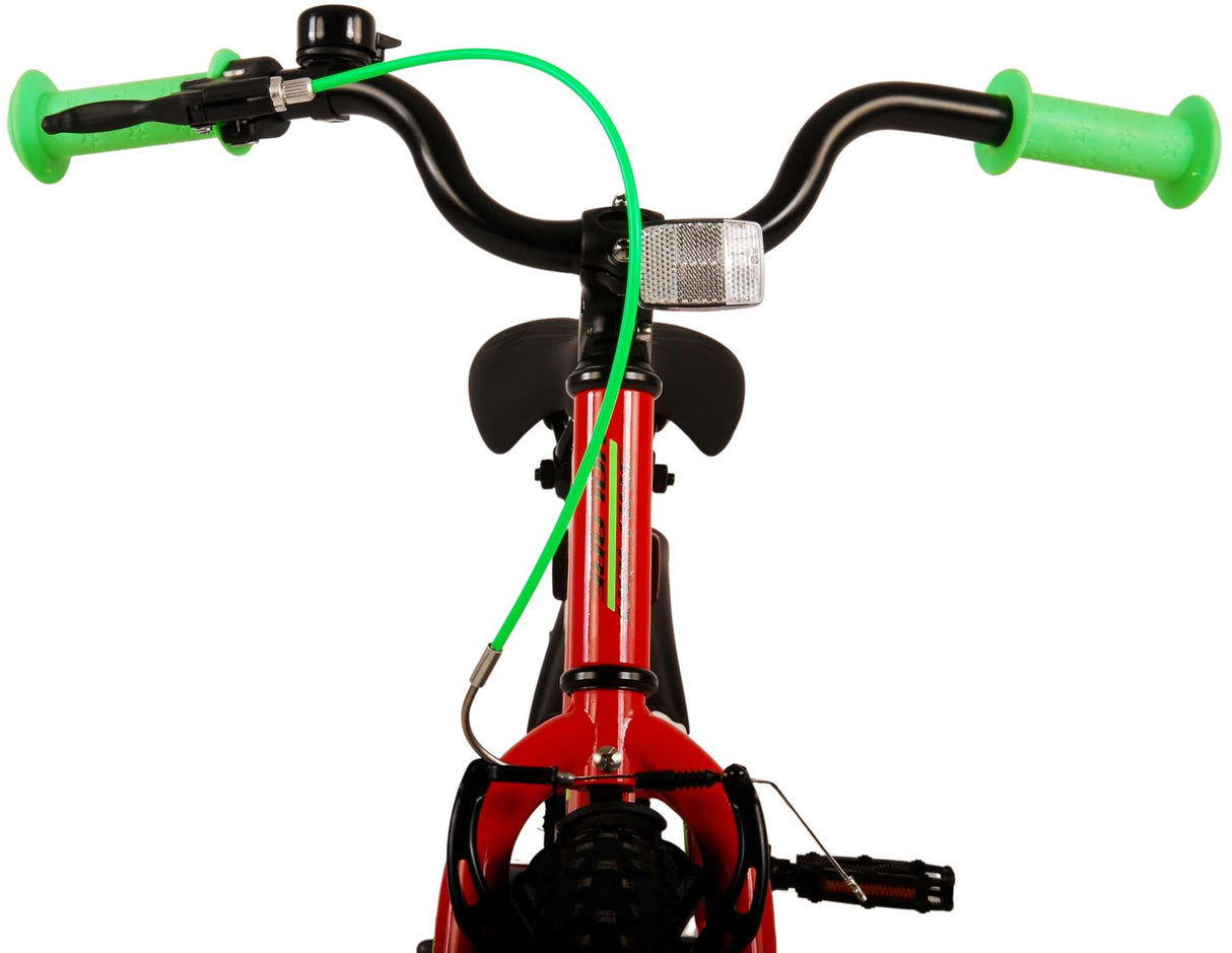 Volare Rocky Kinderfahrrad - Jungen - 14 Zoll - Rot