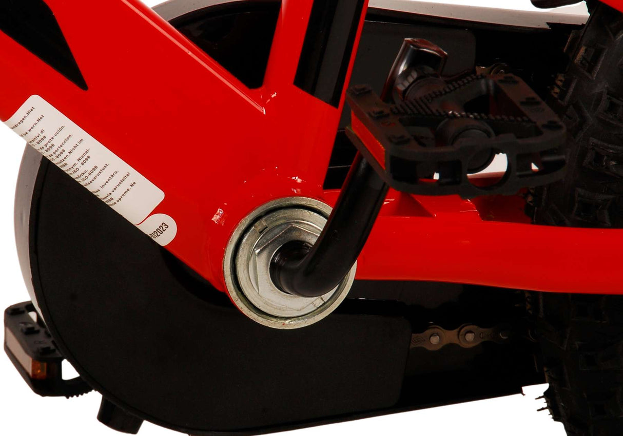 Volare Rocky Kinderfahrrad - Jungen - 14 Zoll - Rot