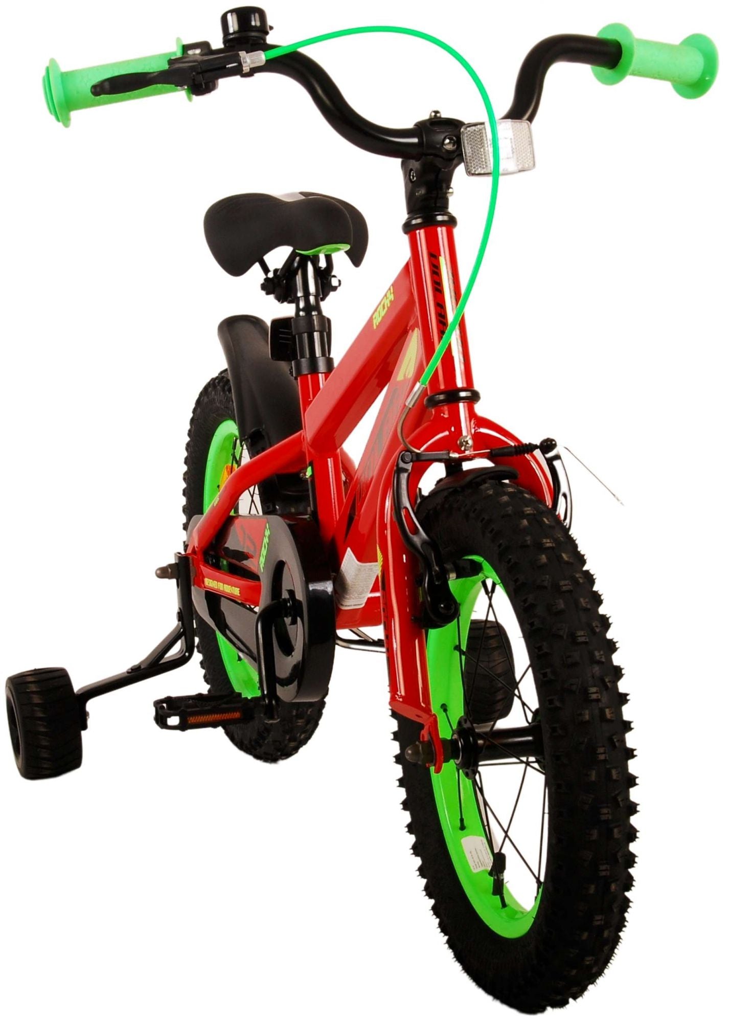 Volare Rocky Kinderfahrrad - Jungen - 14 Zoll - Rot