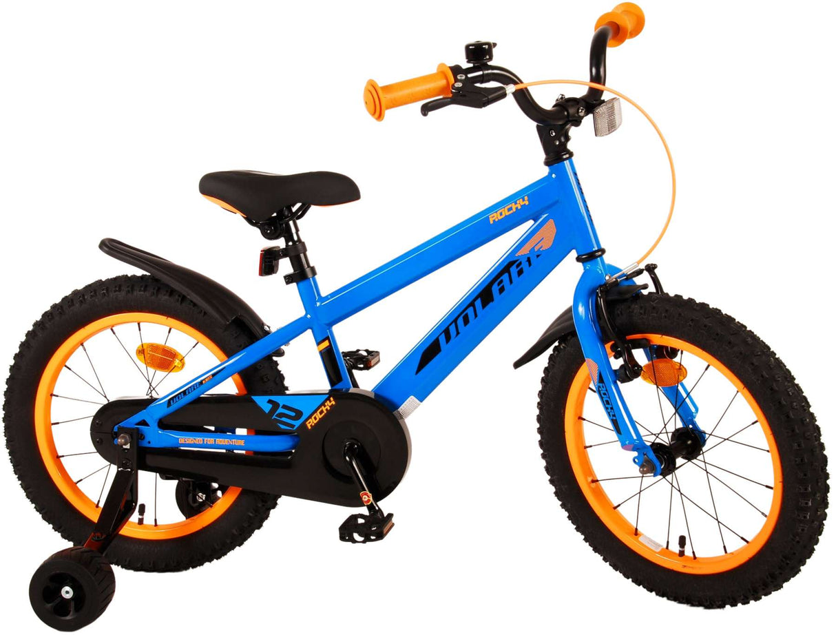 Volare Rocky Kinderfahrrad - Jungen - 16 Zoll - Blau