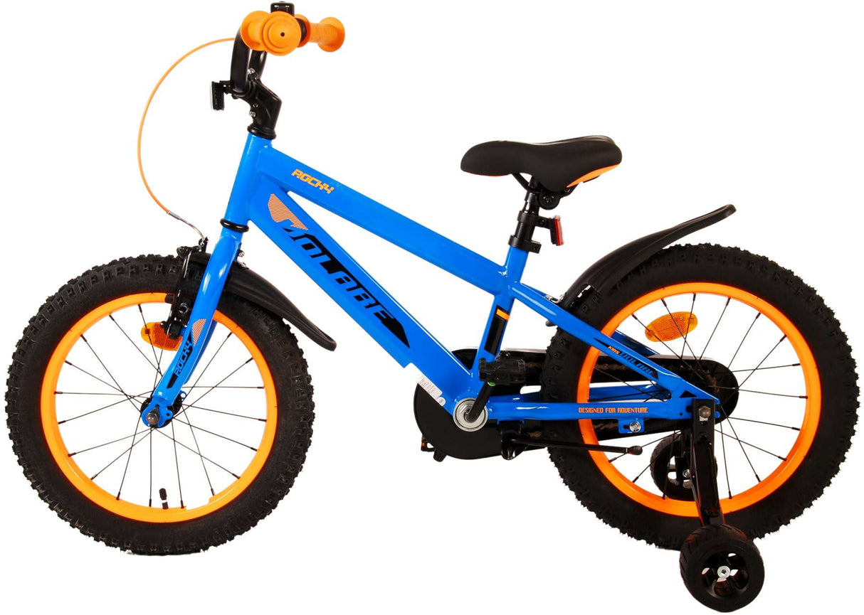 Volare Rocky Kinderfahrrad - Jungen - 16 Zoll - Blau