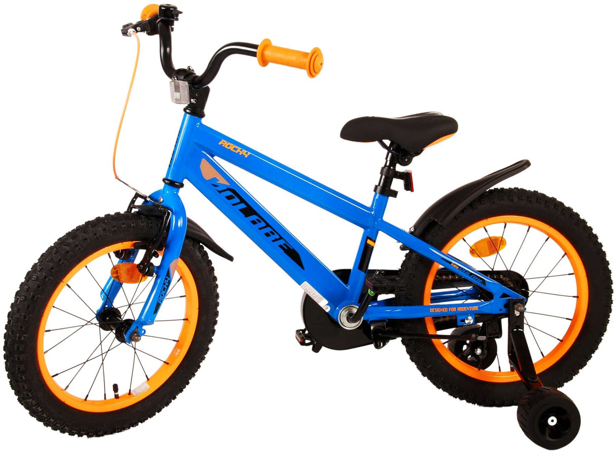 Volare Rocky Kinderfahrrad - Jungen - 16 Zoll - Blau