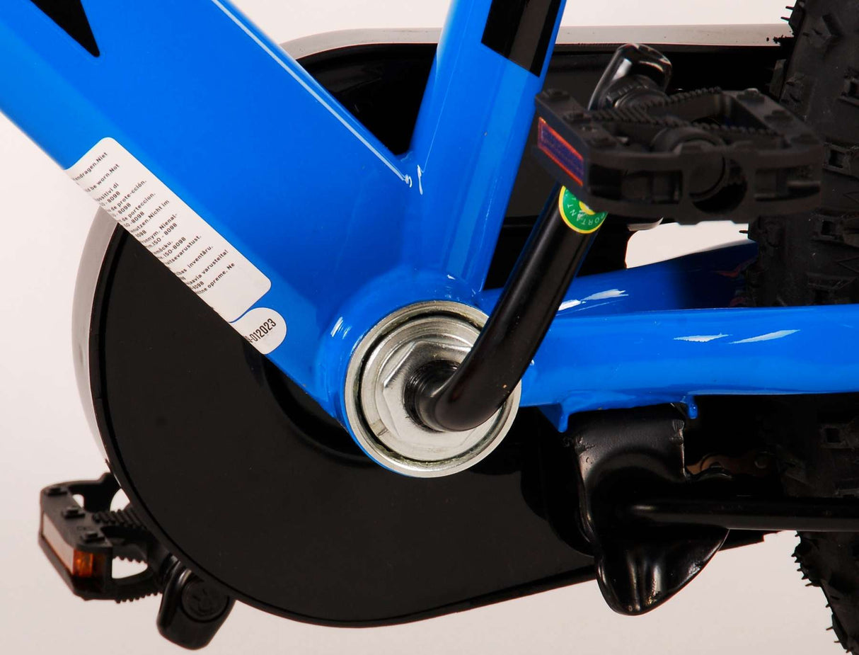 Volare Rocky Kinderfahrrad - Jungen - 16 Zoll - Blau