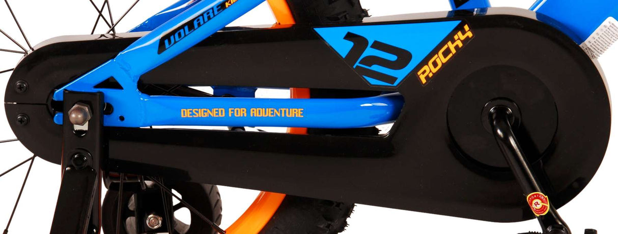 Volare Rocky Kinderfahrrad - Jungen - 16 Zoll - Blau