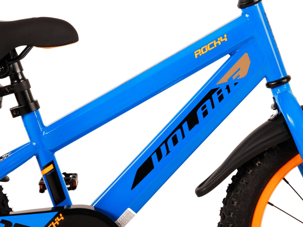 Volare Rocky Kinderfahrrad - Jungen - 16 Zoll - Blau