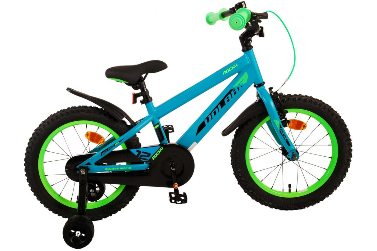 Volare Rocky Kinderfahrrad - Jungen - 16 Zoll - Grün