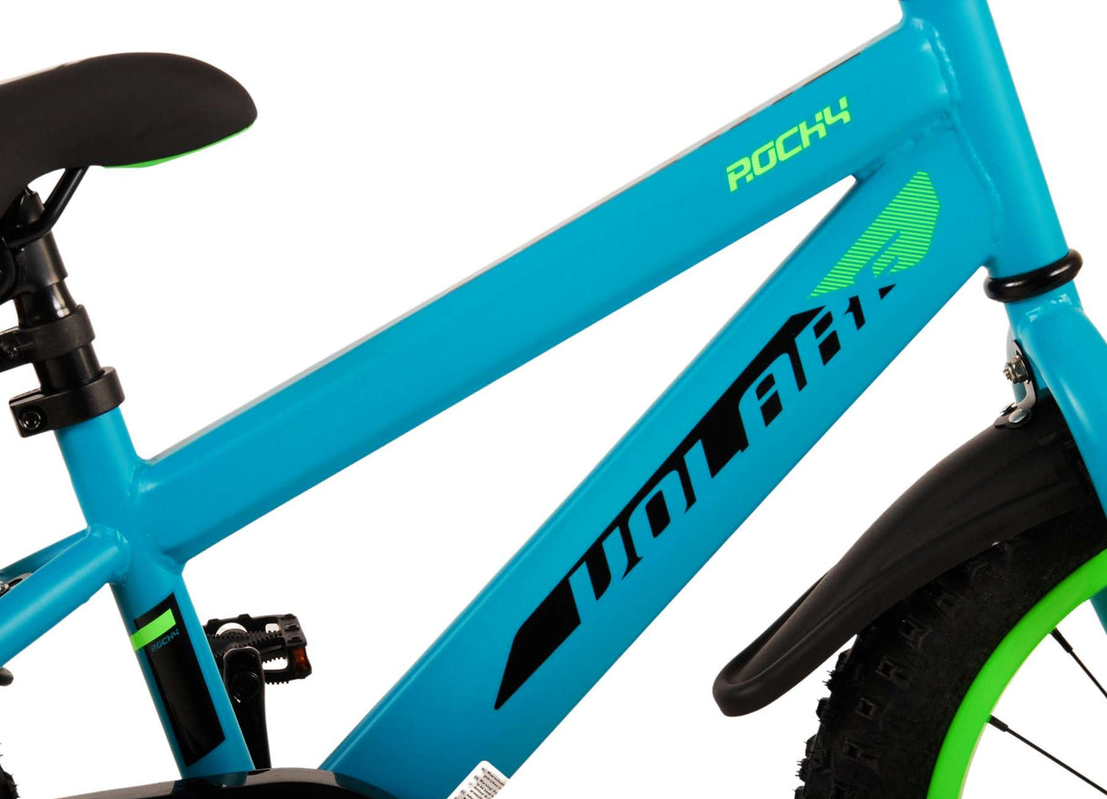 Volare Rocky Kinderfahrrad - Jungen - 16 Zoll - Grün