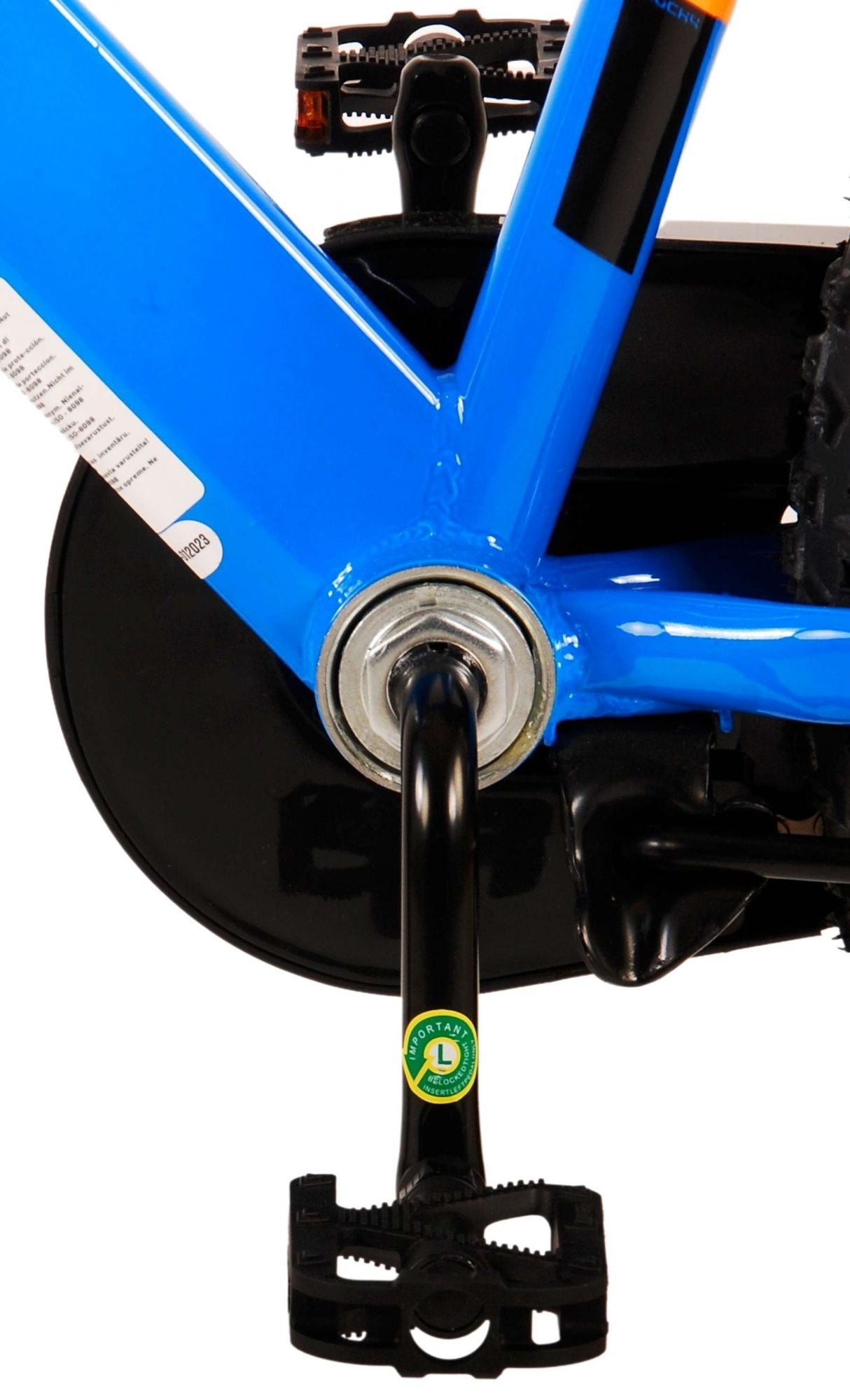 Volare Rocky Kinderfahrrad - Jungen - 18 Zoll - Blau