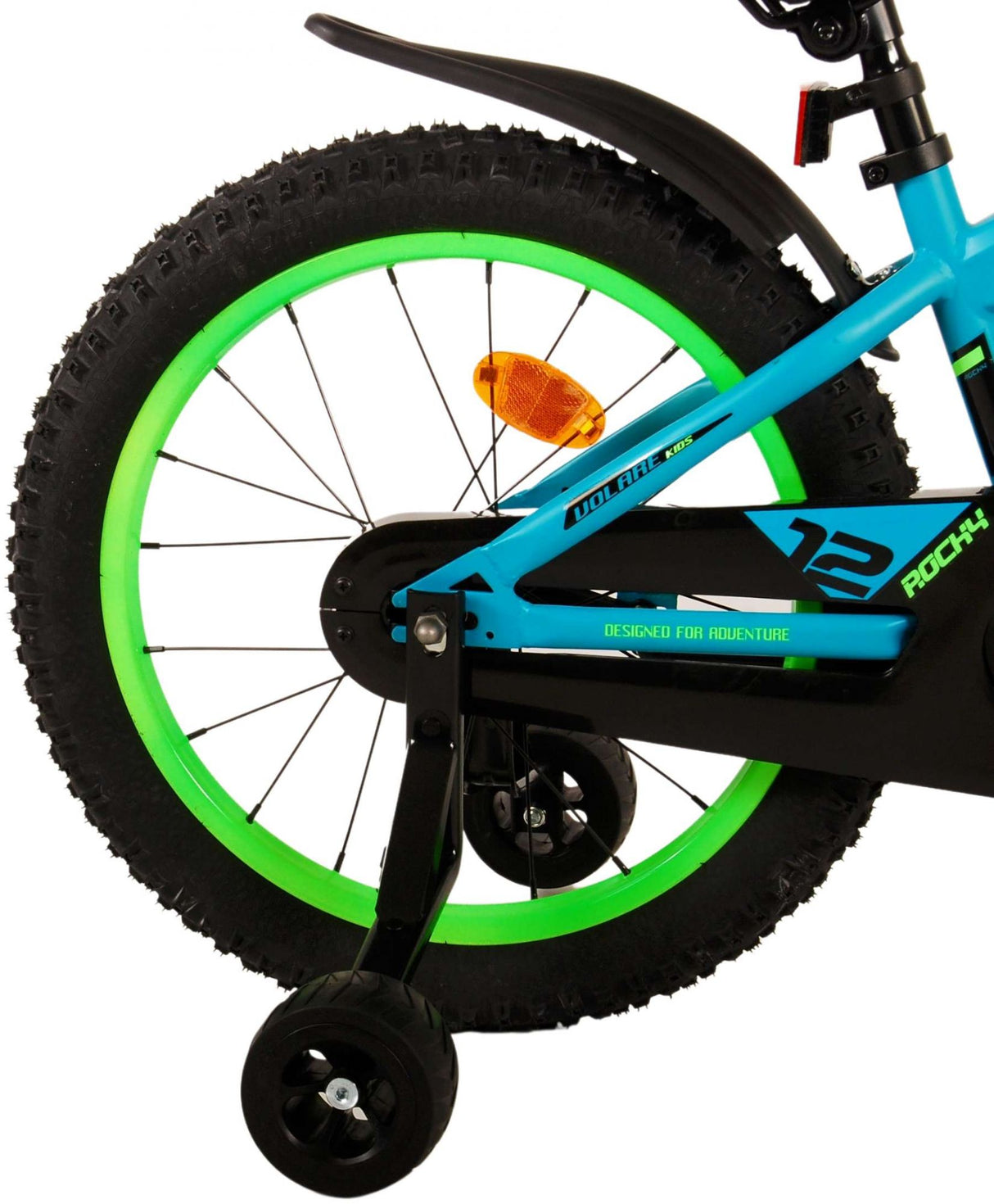 Volare Rocky Kinderfahrrad - Jungen - 18 Zoll - Grün