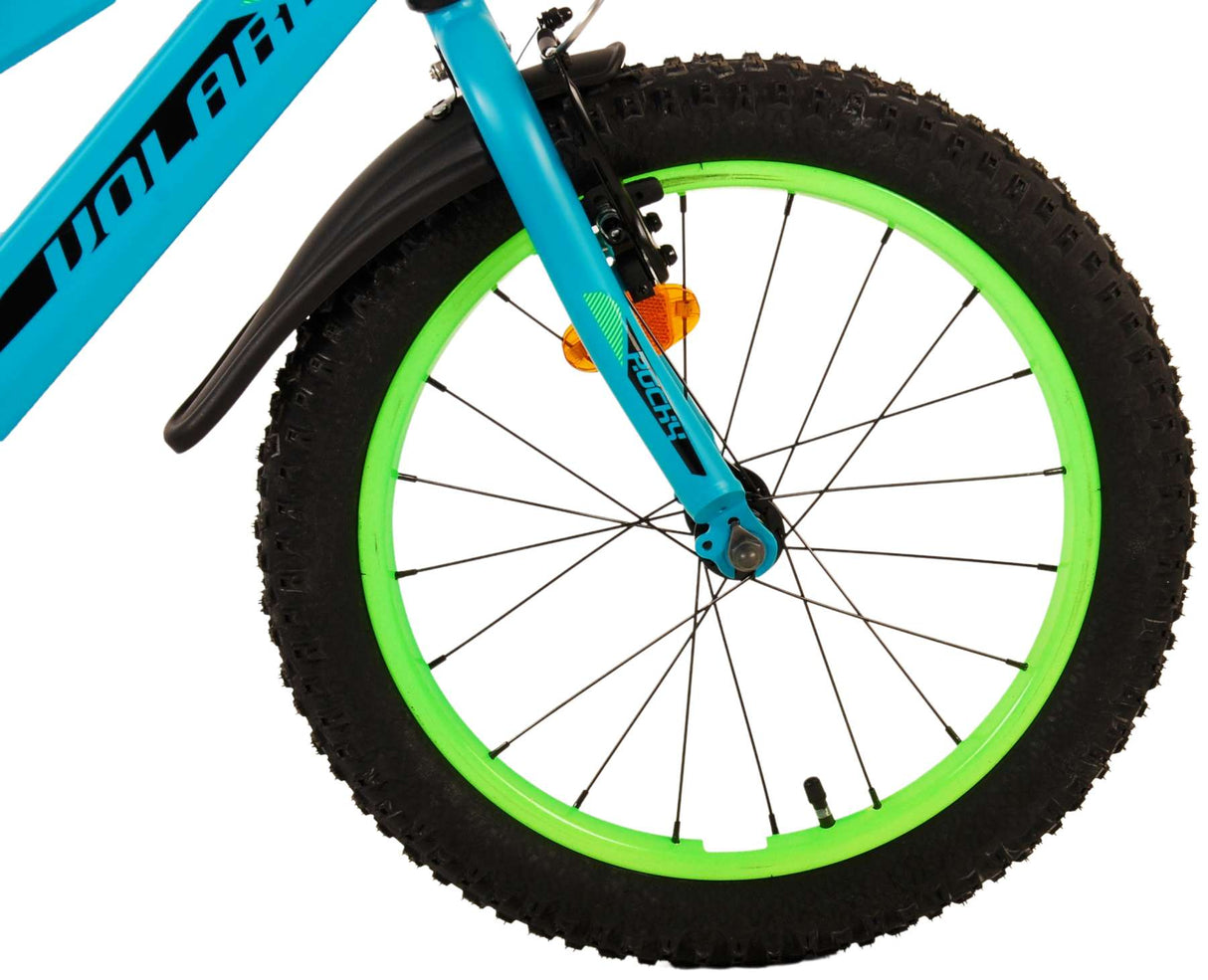 Volare Rocky Kinderfahrrad - Jungen - 18 Zoll - Grün