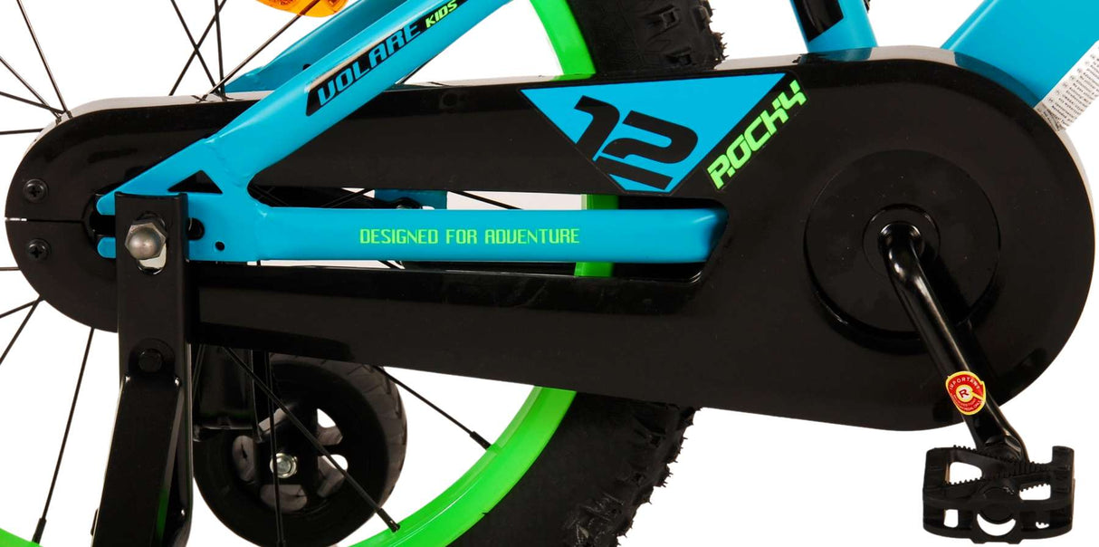 Volare Rocky Kinderfahrrad - Jungen - 18 Zoll - Grün