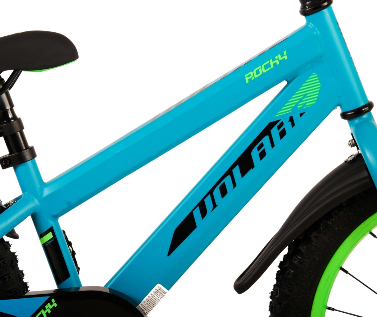 Volare Rocky Kinderfahrrad - Jungen - 18 Zoll - Grün