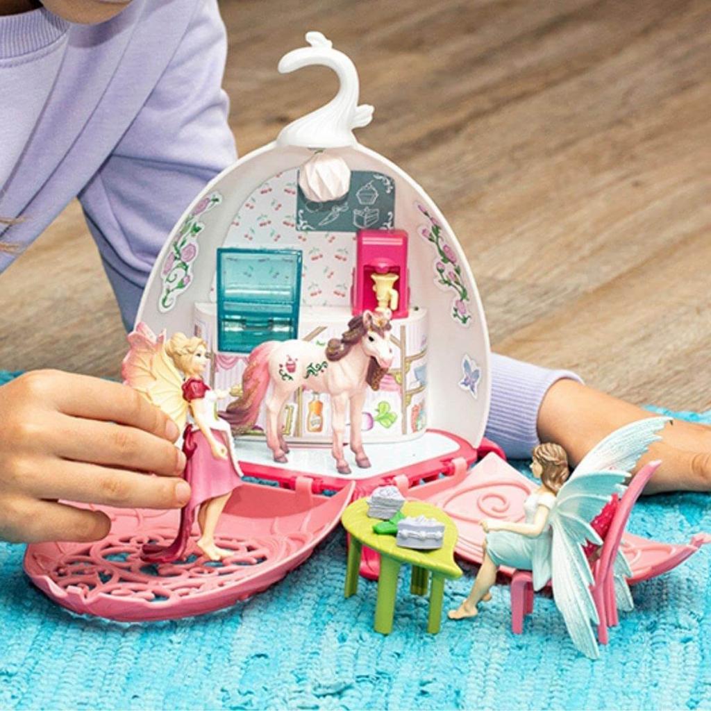 Schleich 42526 Spielwelt BAYALA, Elfencafé-Blüte ab 5-12 Jahren