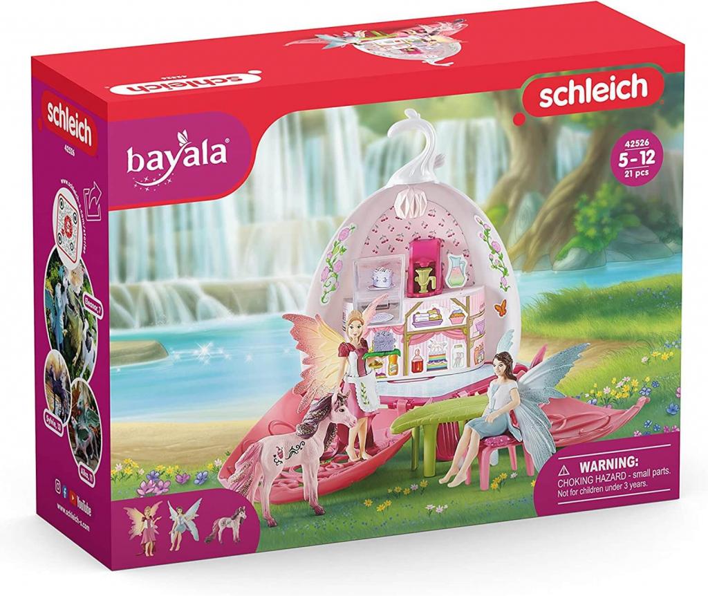 Schleich 42526 Spielwelt BAYALA, Elfencafé-Blüte ab 5-12 Jahren