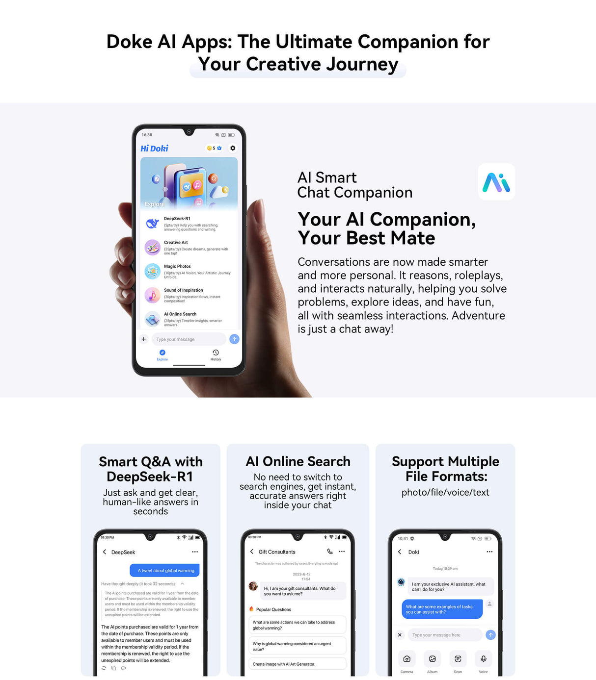 Kreative Möglichkeiten die das Blackview Shark 6 in Grün zu bieten hat