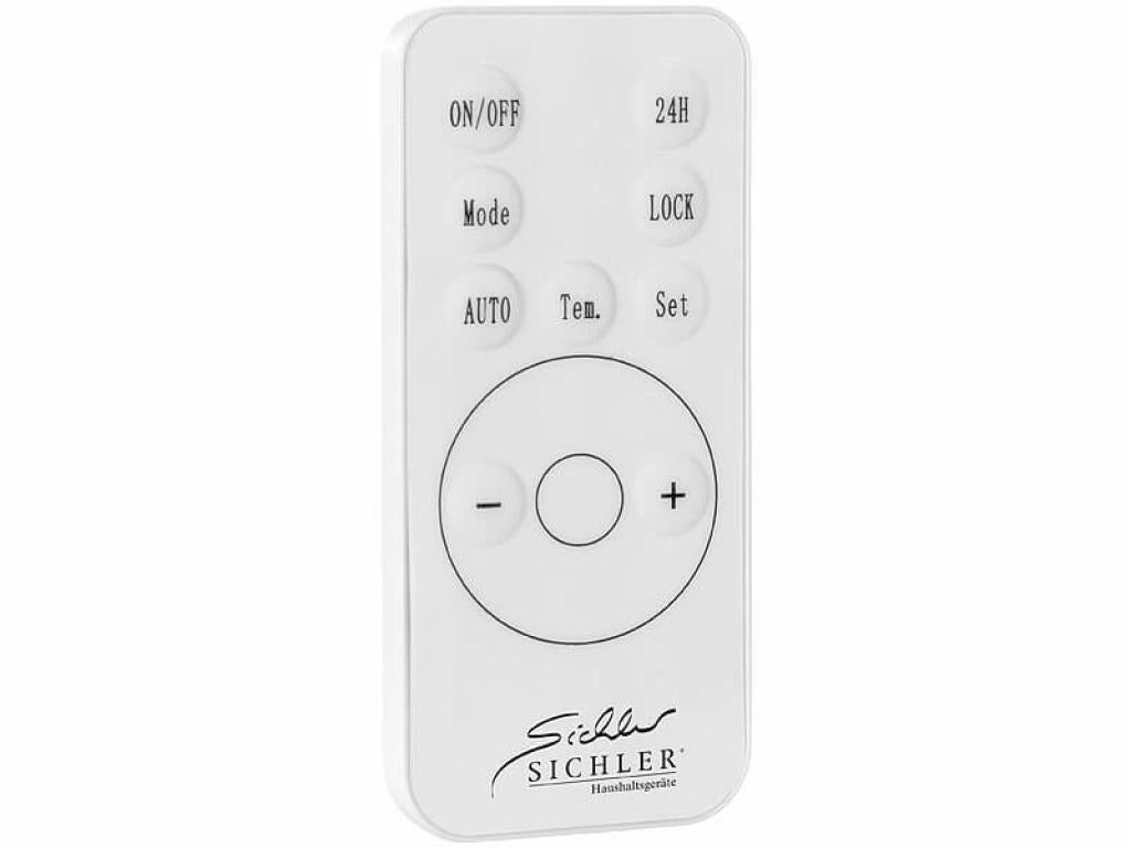 Sichler WLAN Keramik Heizlüfter NX-4771-907 WLAN-Wandheizlüfter, LED-Display, 2.000 W, App,