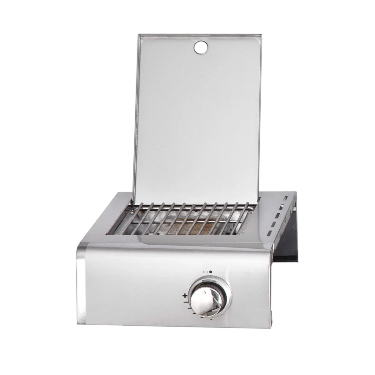 ALL'GRILL Steakzone® Keramikbrenner li. für Modular CHEF S/M/L, separater Regler, jederzeit nachrüstbar, einfache Montage - 3,5 kW (bis 750°C)