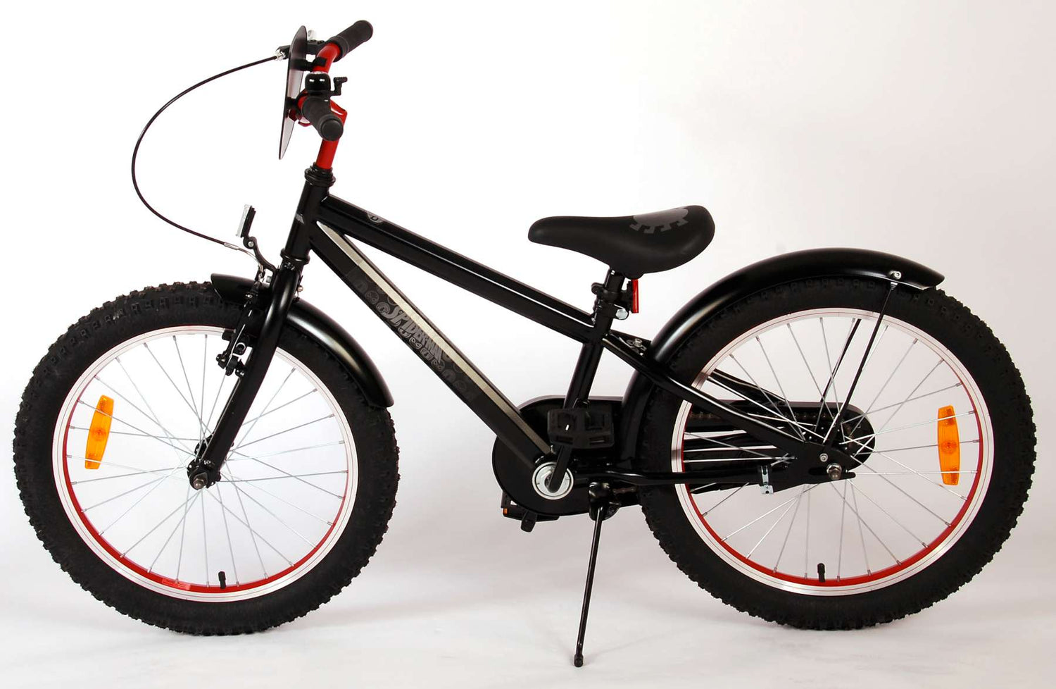 Volare Spider-Man - Kinderfahrrad - Jungen - 20 Zoll - Mattschwarz